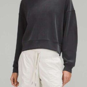 82.  Lululemon Softstreme Perfectly Oversized Cropped Crew